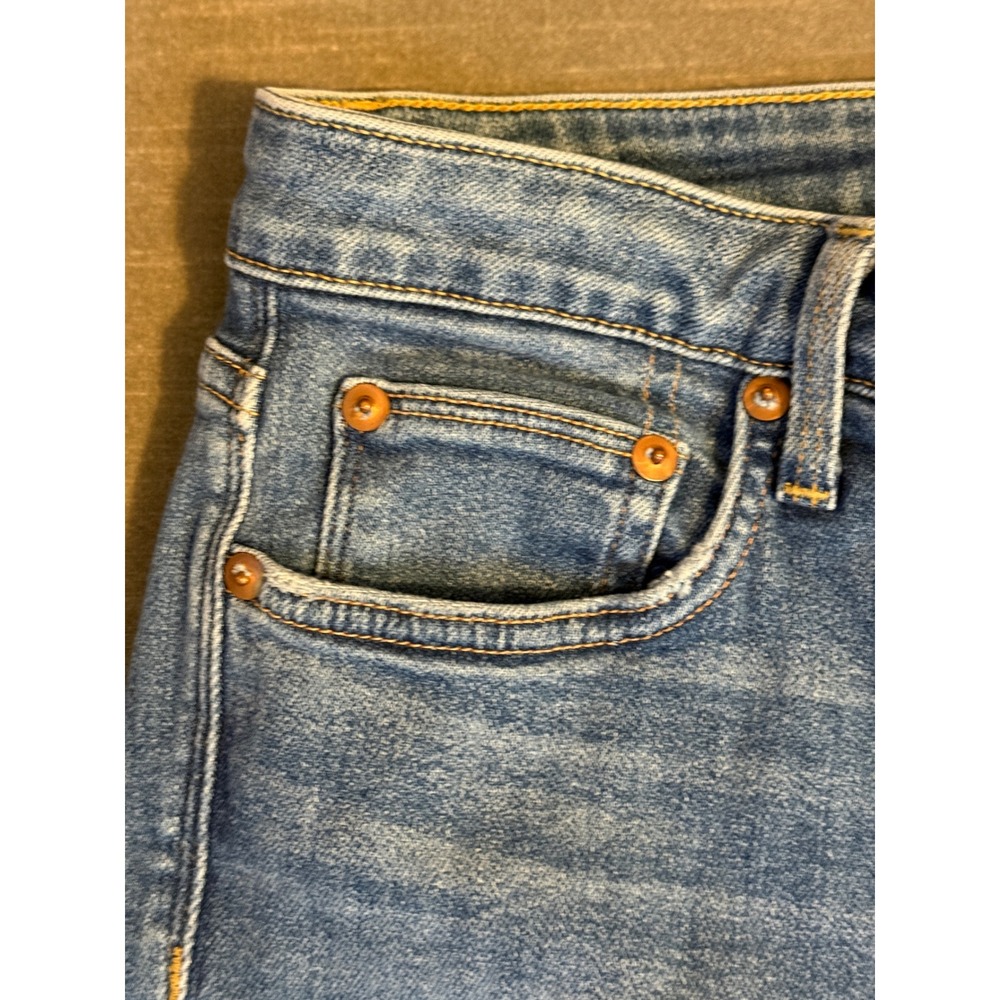 Vineyard Vines Womens High Rise Skinny Jeans Blue Candiani Denim Made‎ in USA 28 - Picture 5 of 15